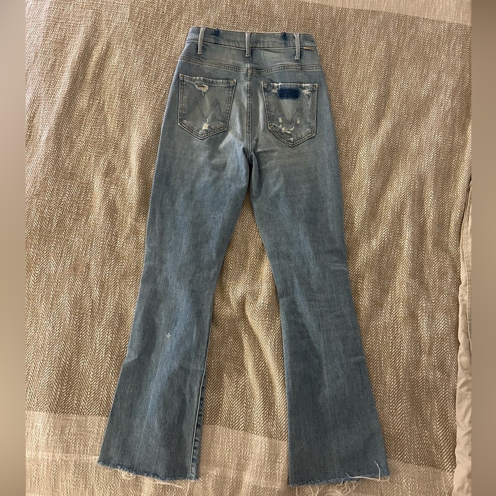 Mother Denim The Hustler Ankle Fray Jeans - Picture 8 of 13